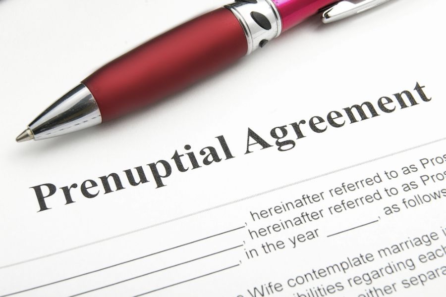 Waiver of Legal Rights As Prenuptial Agreement For Divorce